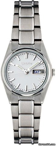 Seiko Silver Dial Dress Ladies Watch SXA117