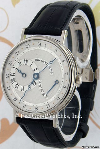Breguet 3680BB Regulateur Power Reserve, White Gold