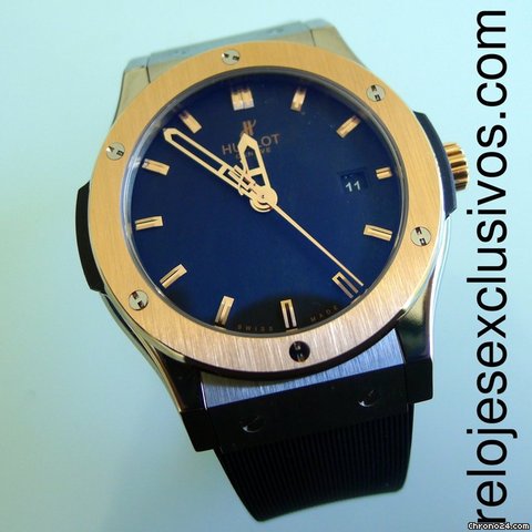 Hublot Classic Fusion 42mm. Zirconium&Gold