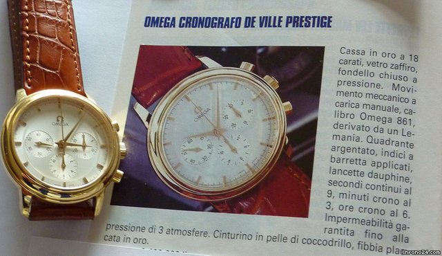 Omega crono de ville prestige