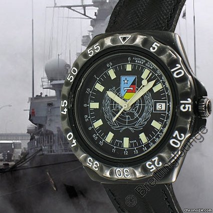 replica Breitling - DPW - Black Steel  Unica FF.AA WATCHES 1 