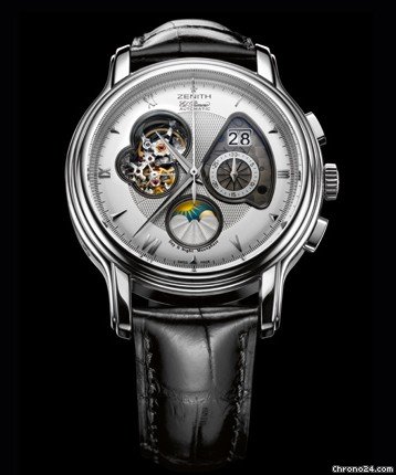 Zenith Chronomaster Open Grande Date Moon and Sunphase /D.S.R. NEW