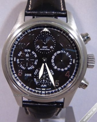 IWC Flieger Perpetual - 3757 Black Dial