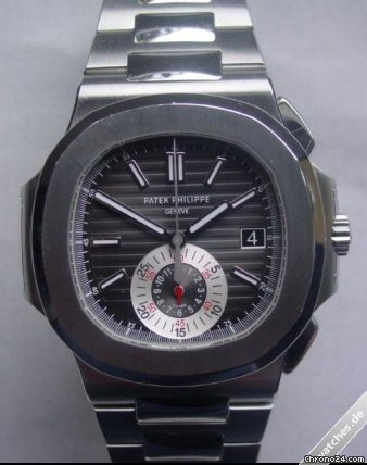 Patek Philippe Nautilus Chronograph - 5980 1A Black Dial