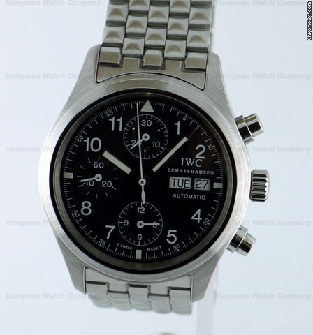 IWC Pilot Chronograph  Automatic SS/SS