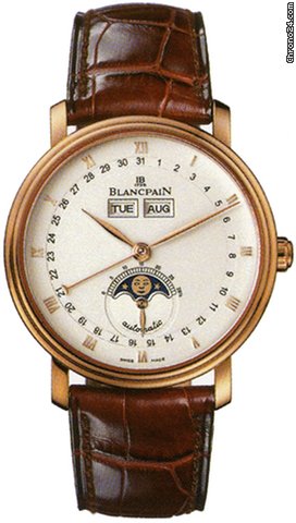 Blancpain Villeret Moonphase & Complete Calendar - 38mm