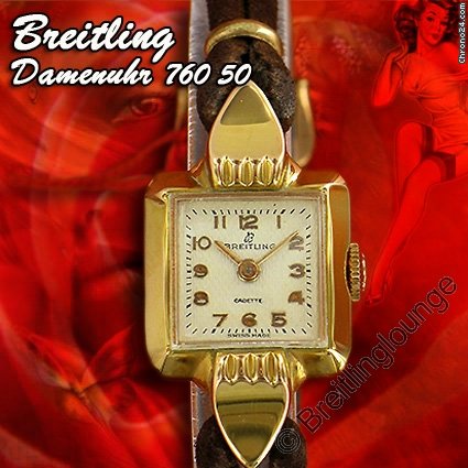 Breitling elegante Damen- Armbanduhr