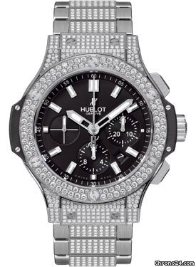 Hublot Big Bang 44mm Evolution Stainless Steel Diamonds