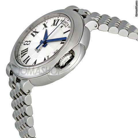 Bedat & Co No. 8 Opaline Guilloche Dial Stainless Steel Automatic Ladies Watch 828-011-600 WATCHES 2