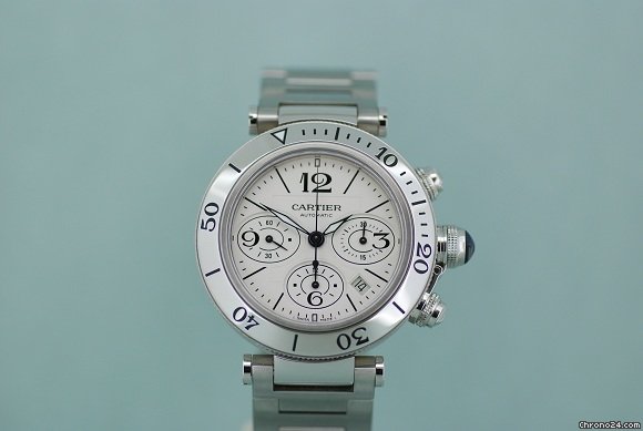 Cartier Pasha Seatimer Chronograph (&euro; 4.835,- ex V.A.T.)