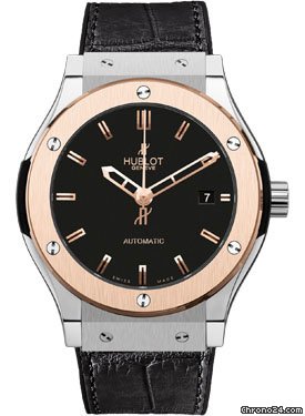 Hublot Classic Fusion 38mm Zirconium And Gold