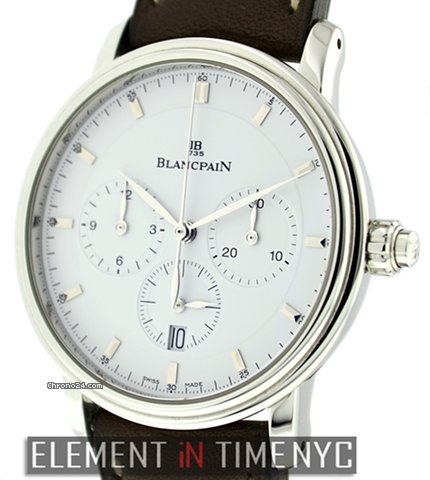 Blancpain Villeret Single Pusher Chronograph 6185-1127-55b