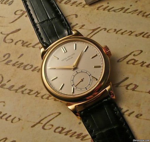 Patek Philippe Calatrava, so called "Ricciolo",  Ref. 1491J