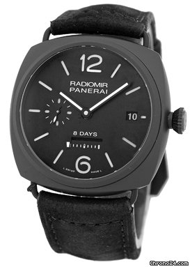 Panerai Gent's Ceramic  Radiomir 8 Days PAM 384