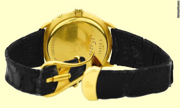 replica Audemars Piguet Gent's 18K Yellow Gold  Quantieme Perpetual Calendar Automatique Strapwatch WATCHES 1 