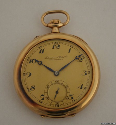 IWC Lepine mit Goldchateline