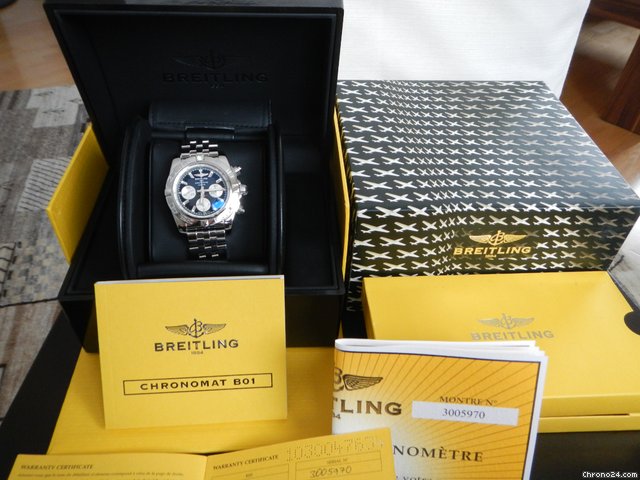 Breitling Chronomat 44 B 01 NP.: &euro; 7.510,-NEU