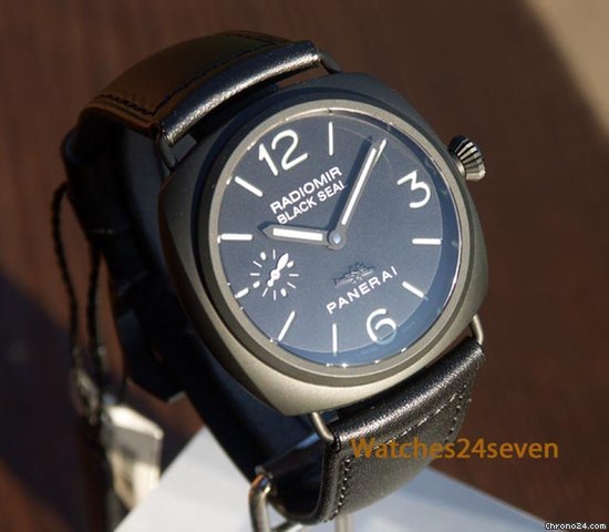 replica Panerai PAM 292 J Radiomir Ceramic Black Seal with Pig Logo WATCHES 1 