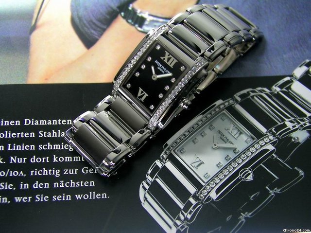 replica Patek Philippe Twenty-4  Edelstahl & Brillanten WATCHES 1 