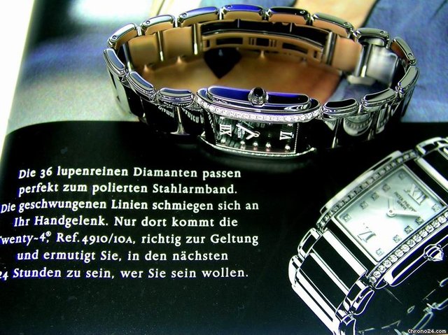 Patek Philippe Twenty-4  Edelstahl & Brillanten
