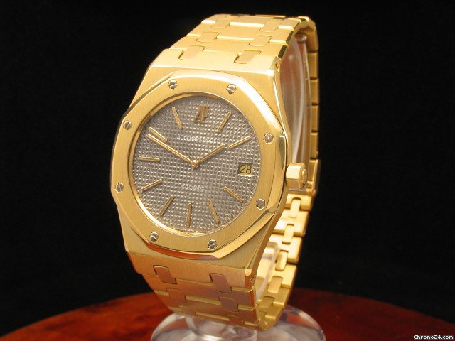 Audemars Piguet Royal Oak Jumbo 18kt Gold Automatic Herrenuhr
