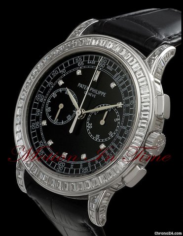 Patek Philippe 5071G CHRONOGRAPH FULL BAGUETTE LIMITED EDITION RARE 42mm WATCHES 2