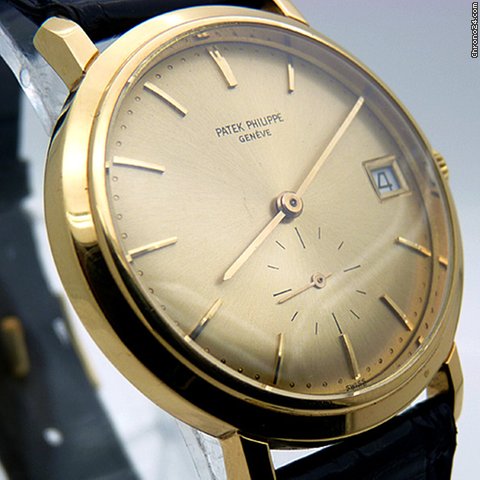 Patek Philippe Geneve 18ct Gold Calatrava 3445 Automatic Date - 27 460 M