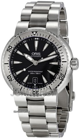 Oris Divers Date Steel Automatic Mens Watch 733-7533-4154MB