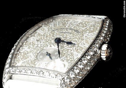 Franck Muller 18K White gold lady 7500S6