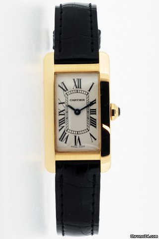 Cartier Ladies 18ct Tank Americaine Quartz