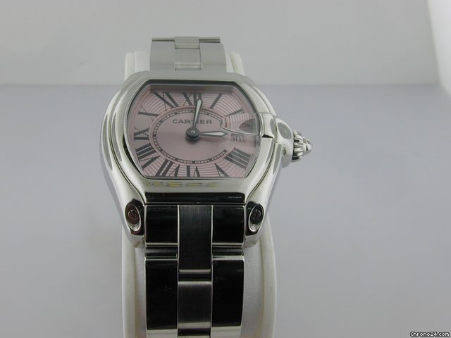 Cartier Roadster Pink Ladies Watch W62017V3