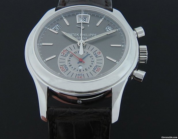 Patek Philippe Platinum Annual Calendar Chronograph 5960P