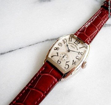 Franck Muller white gold lady 7500 s6