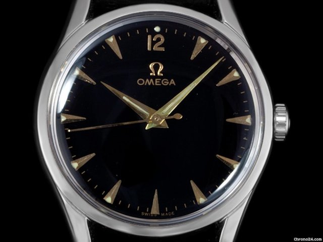 replica Omega 1954 OMEGA Vintage Mens Watch, LARGER MODEL - Stainless Stee WATCHES 1 