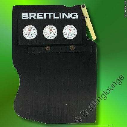 Breitling Wettkampfkladde mit 3 Yachting-Timern