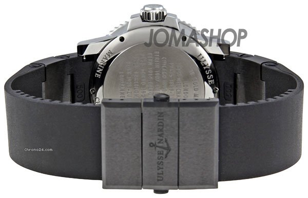 replica Ulysse Nardin Maxi Marine Diver Black Dial Mens Watch 263-33-3C-82 WATCHES 1 