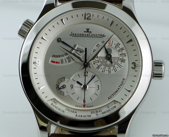replica Jaeger-LeCoultre Master Geographic SS WATCHES 1 