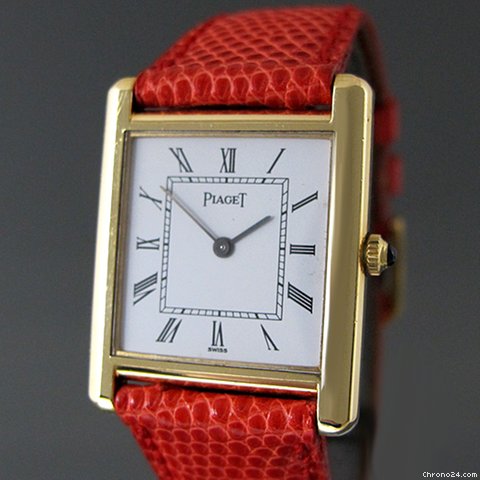 Piaget "Damenuhr 18K/750 Gelbgold" - Bj. 1980, mit 2 Armb?ndern