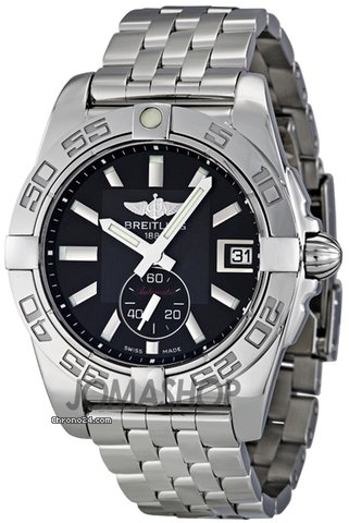 Breitling Galactic 36 Black Dial Stainless Steel Automatic Unisex Watch A3733012-BA33SS