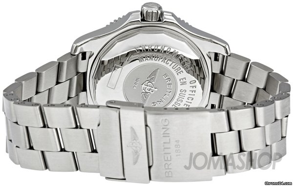 replica Breitling Superocean 44 Black Dial Stainless Steel Mens Watch A1739102-BA80SS WATCHES 1 