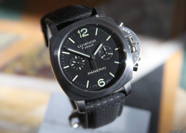 replica Panerai PAM 361 Luminor 1950 Flyback Chronograph 44 mm WATCHES 1 