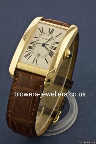 replica Cartier Tank Americaine W2603156. WATCHES 1 