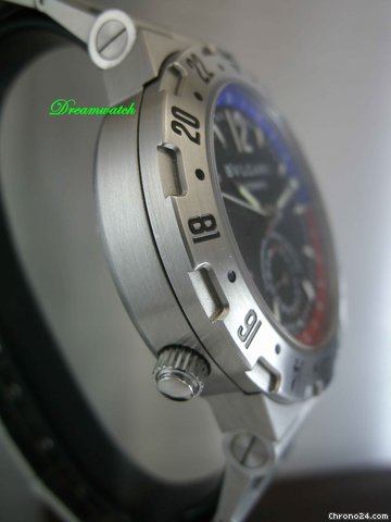 replica Bulgari Diagono GMT Chronograph WATCHES 1 
