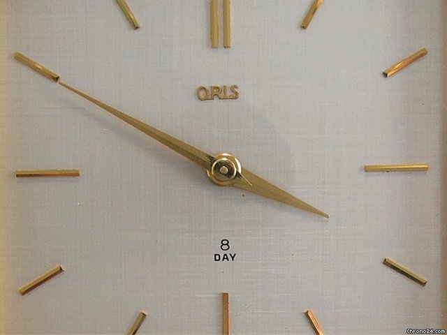 replica Oris Tischuhr, vergoldet, 8-Tage-Werk, Handaufzug WATCHES 1 