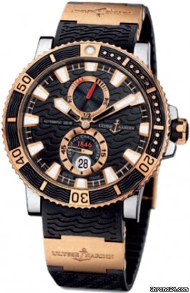 Ulysse Nardin Maxi Marine Diver Titan NEU incl MWST mit B & P