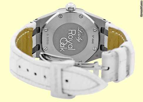 replica Audemars Piguet Lady's Stainless Steel  Diamond Lady Royal Oak Offshore Strapwatch WATCHES 1 