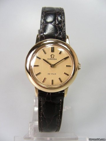 Omega De Ville lady or plaquee