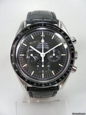 Omega Speedmaster professional chronographe vintage acier/cuir