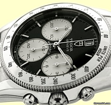 replica Tudor Certified Pre-Owned Gent's Stainless Steel Rolex  Monarch Chronograph WATCHES 1 