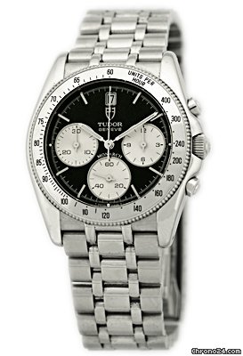 Tudor Certified Pre-Owned Gent's Stainless Steel Rolex  Monarch Chronograph